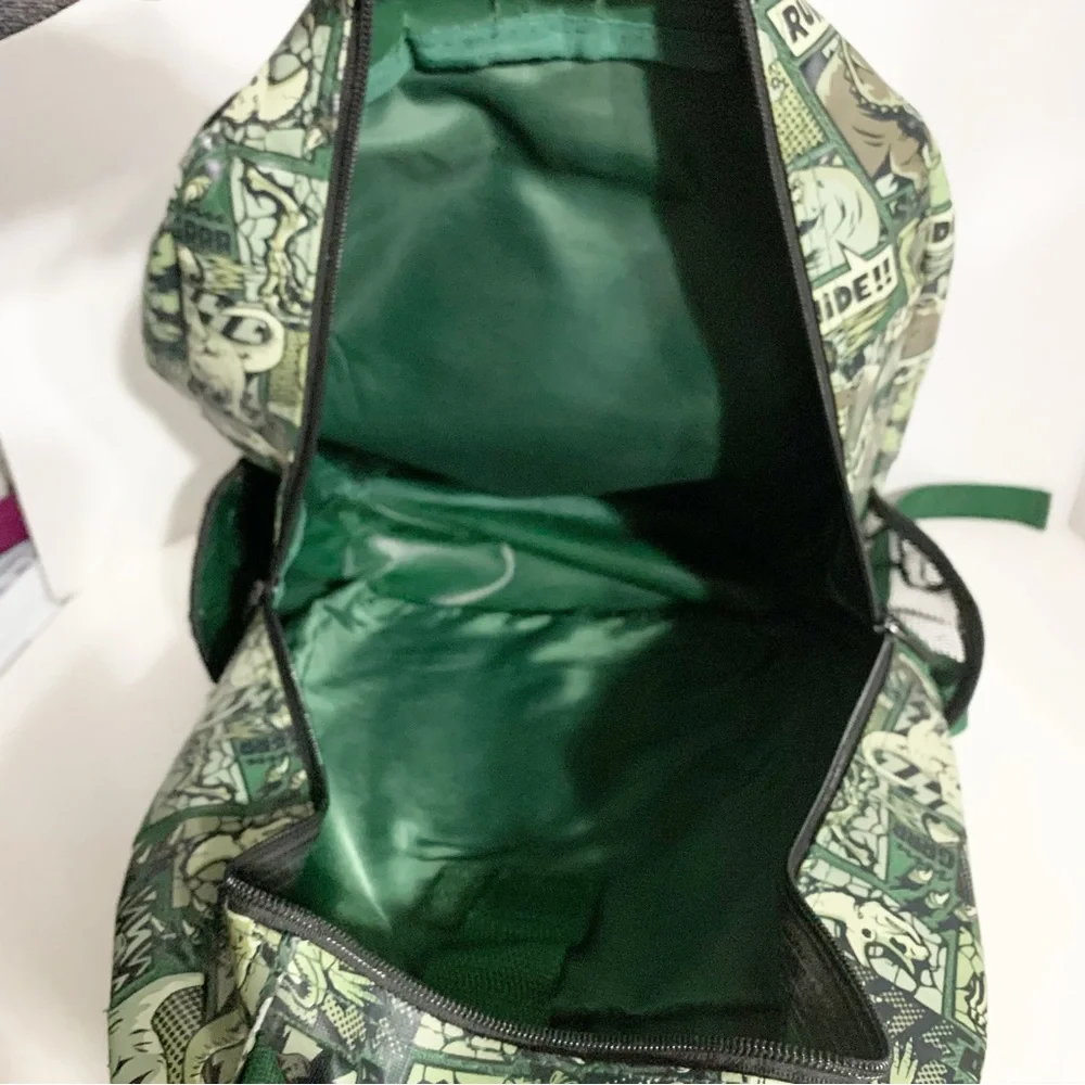 Smiggle Three Zip Compartments Dinosaur Backpack Padded Shoulder Straps / Laptop
